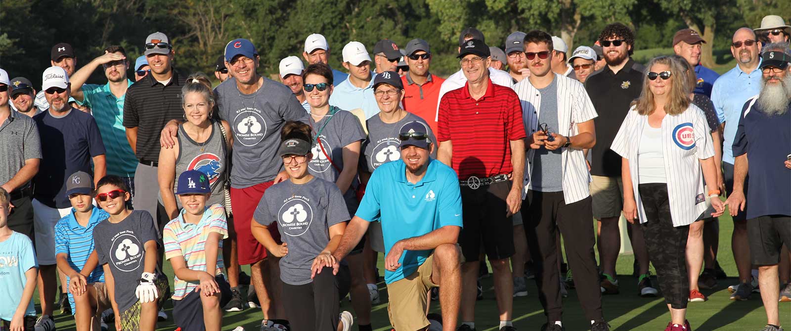 Group with Kneeling